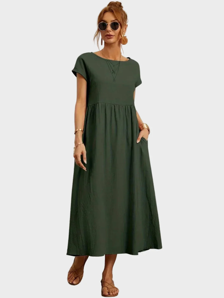 Gabrielle™ — Robe midi au style élégant et intemporel