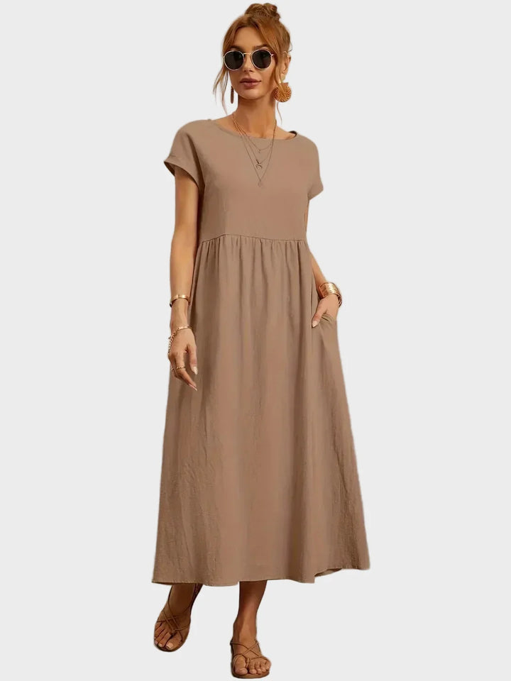 Gabrielle™ — Robe midi au style élégant et intemporel