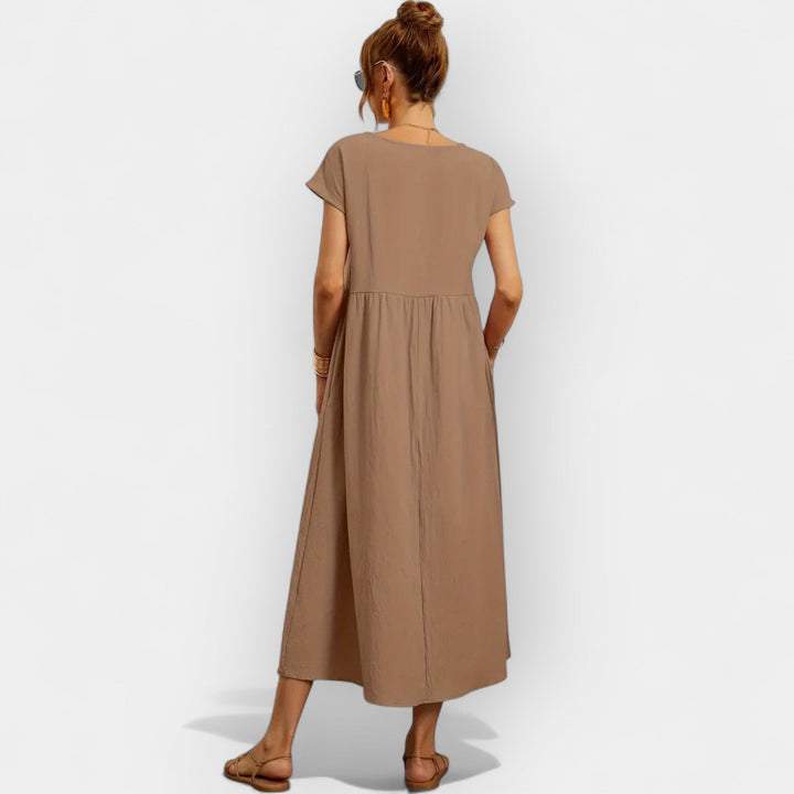 Robes Légères en Coton avec Poches