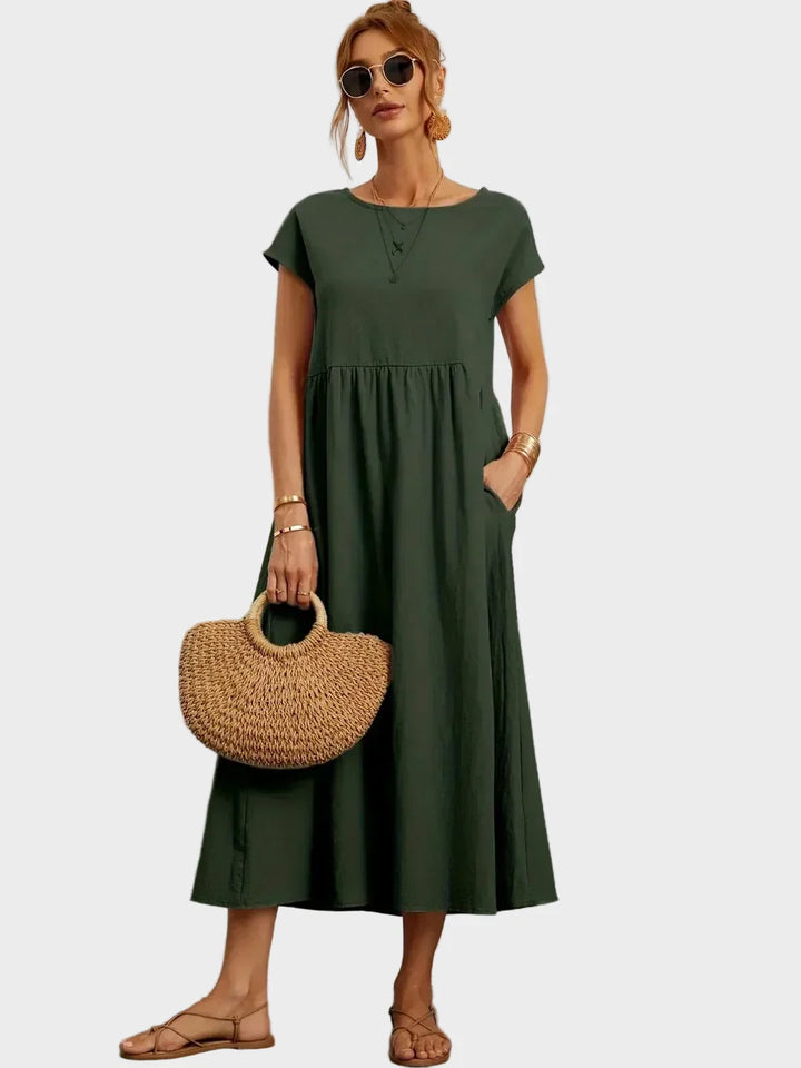 Gabrielle™ — Robe midi au style élégant et intemporel