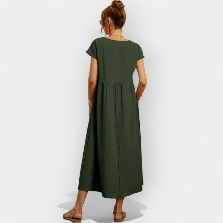 Robes Légères en Coton avec Poches