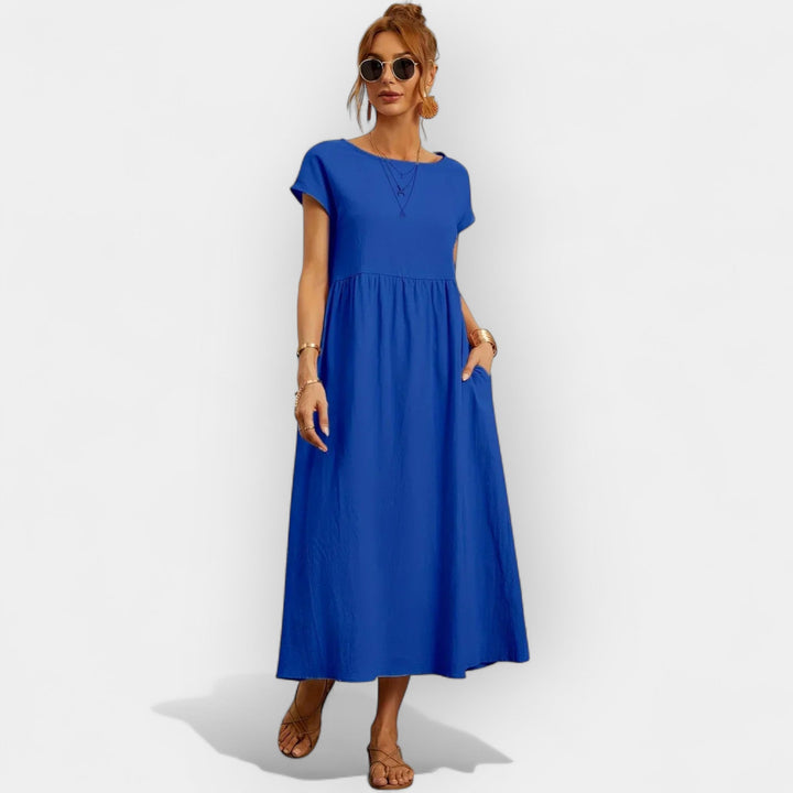 Robes Légères en Coton avec Poches