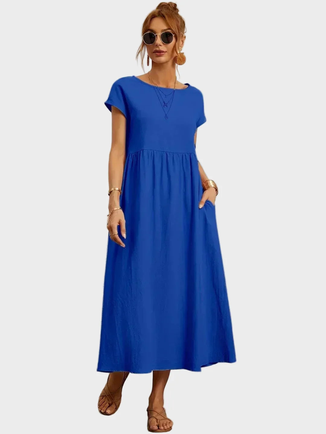 Gabrielle™ — Robe midi au style élégant et intemporel