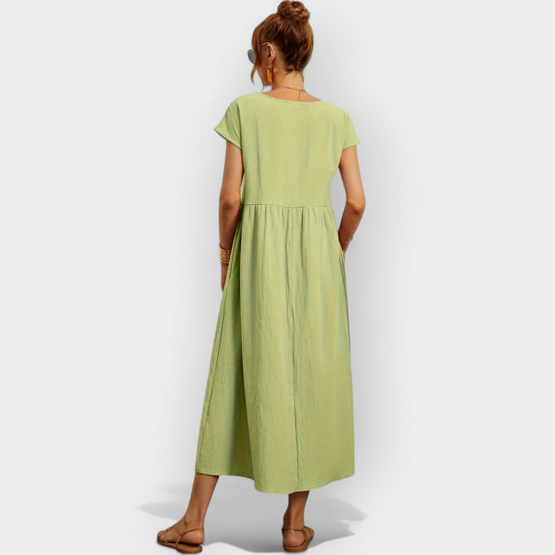 Robes Légères en Coton avec Poches