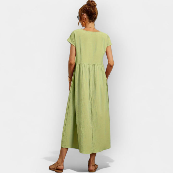 Robes Légères en Coton avec Poches