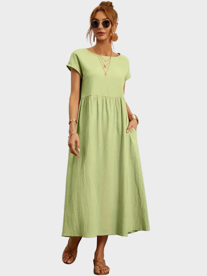Gabrielle™ — Robe midi au style élégant et intemporel