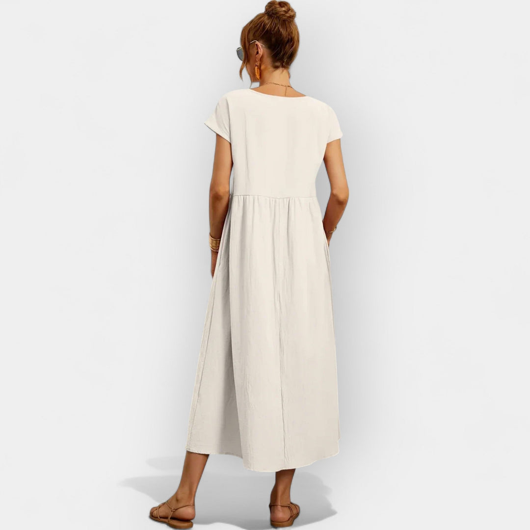 Robes Légères en Coton avec Poches