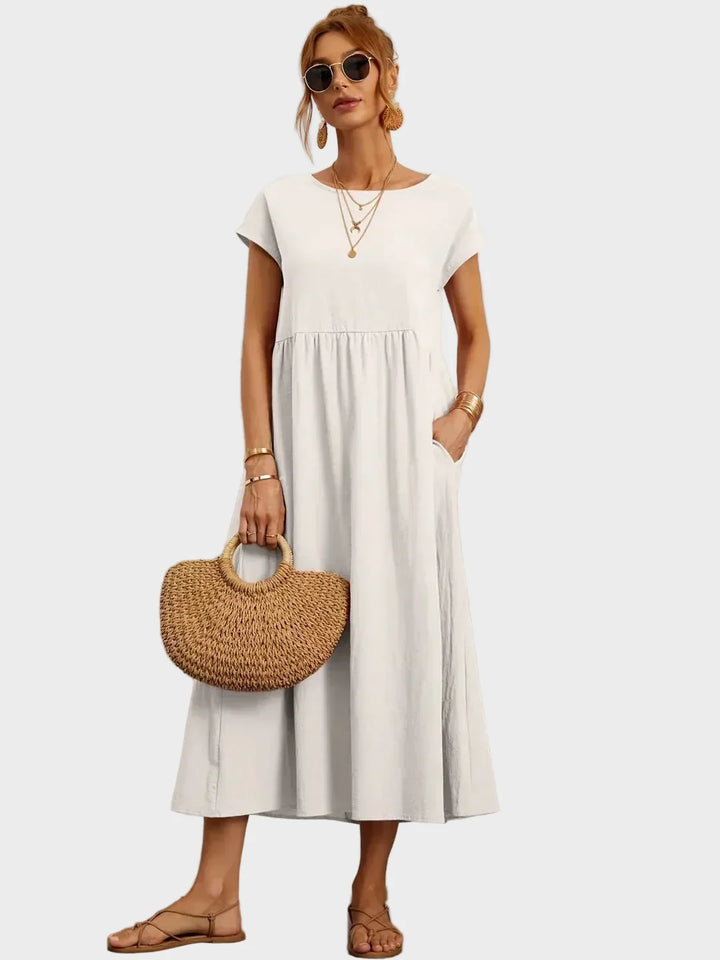 Gabrielle™ — Robe midi au style élégant et intemporel