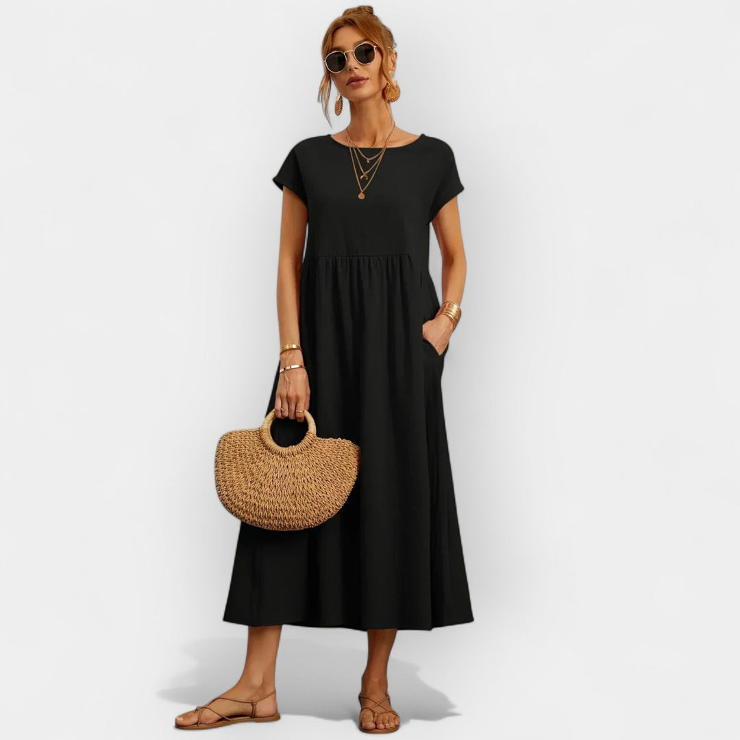 Robes Légères en Coton avec Poches