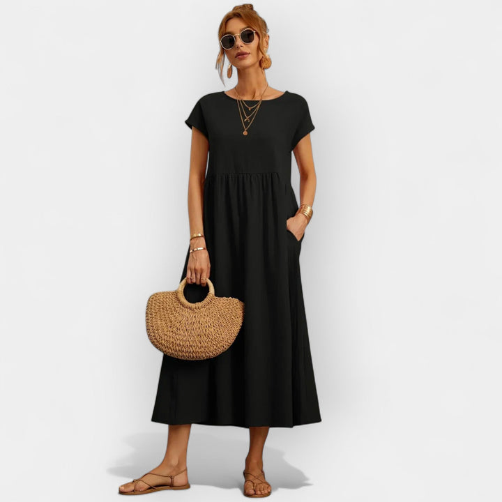 Robes Légères en Coton avec Poches