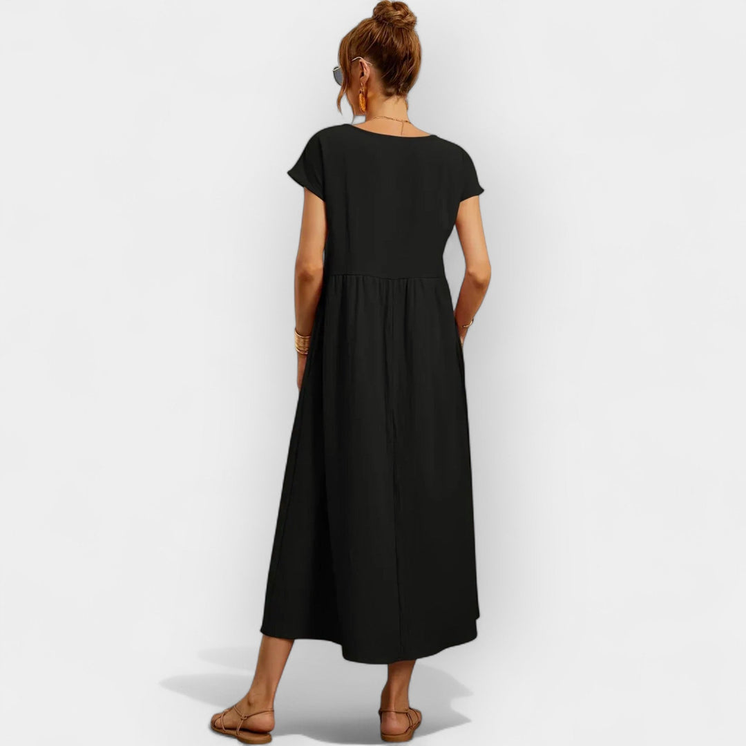 Robes Légères en Coton avec Poches
