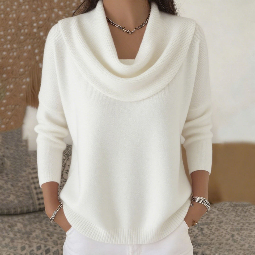 Juliette | Pull Doux aux Bords Arrondis
