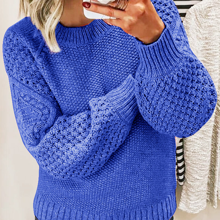 Hedwig | Pull en maille confortable à manches longues pour femme