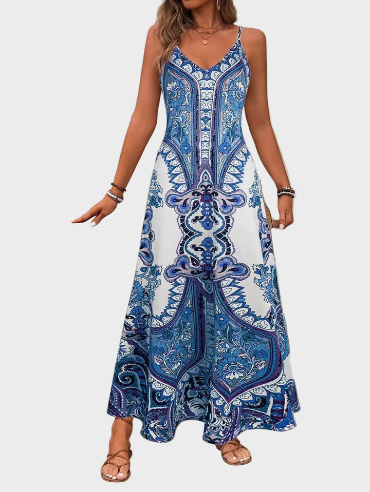 Capucine | Élégantes robes maxi d'été sans manches