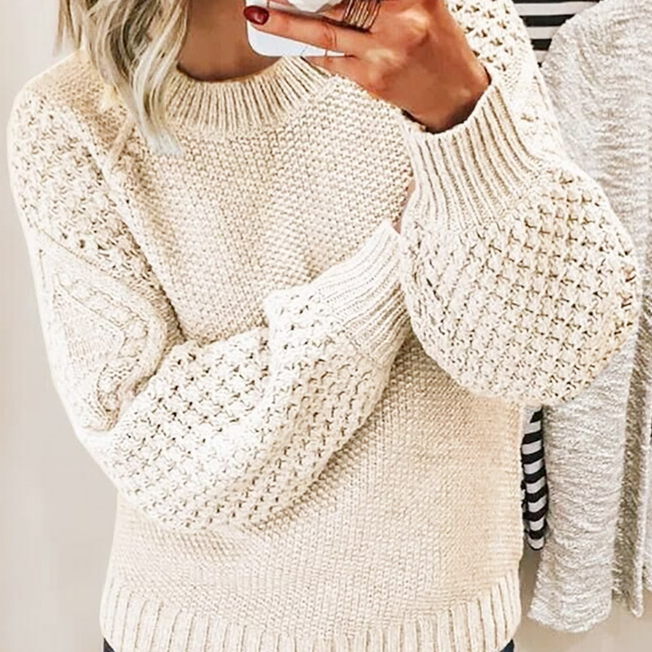 Hedwig | Pull en maille confortable à manches longues pour femme