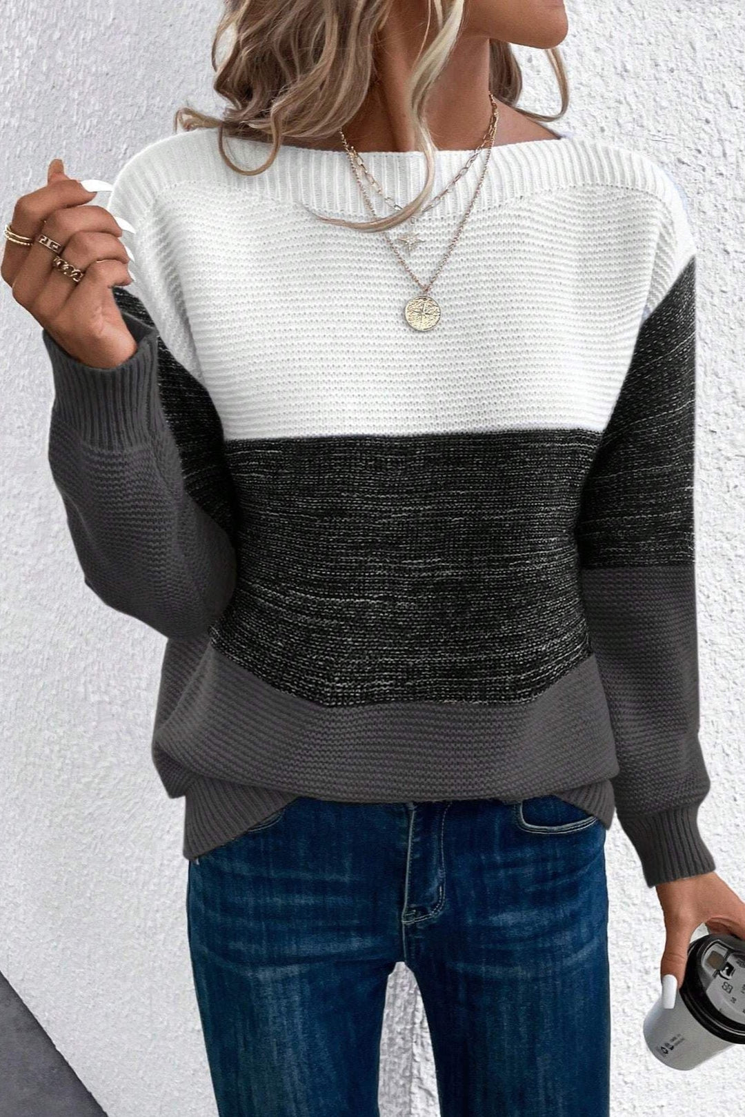 Inès | Pull Doux au Design Minimaliste