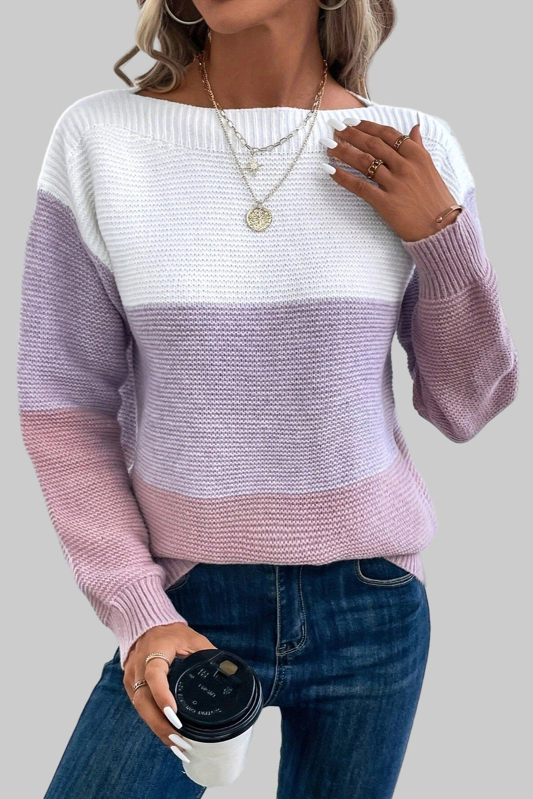 Inès | Pull Doux au Design Minimaliste