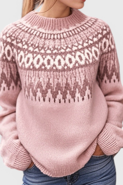 Margaux | Pull à Motif Fair Isle