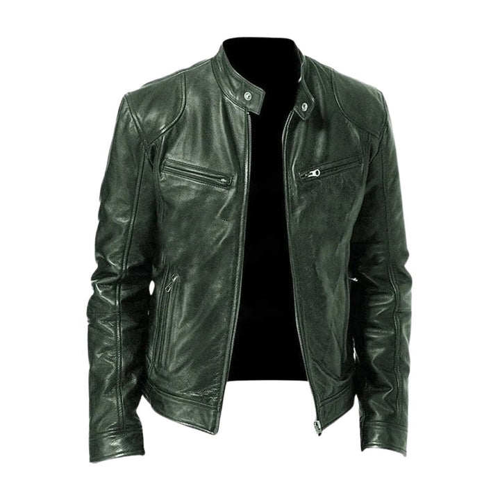 Hugo | Veste en cuir décontractée