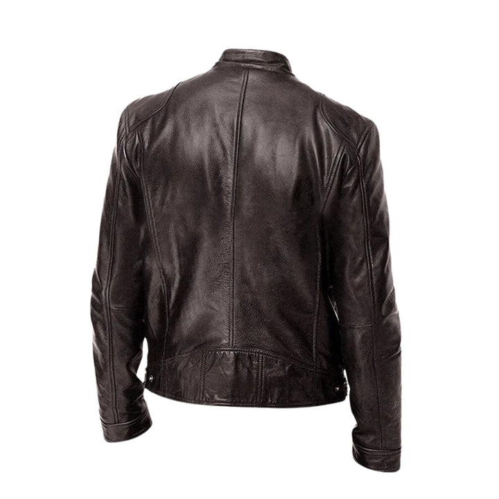 Hugo | Veste en cuir décontractée