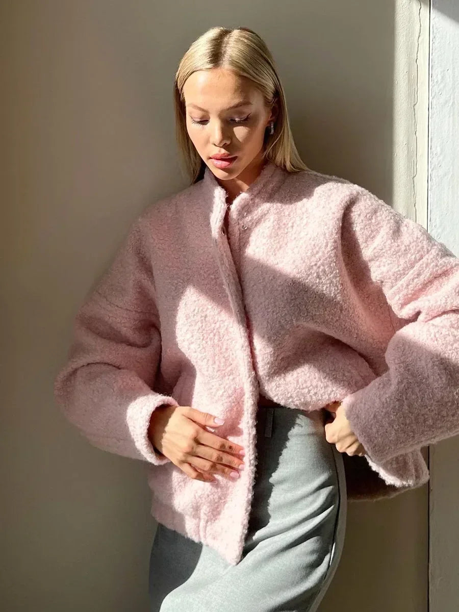 Zairielle | Veste courte à manches longues pour femme