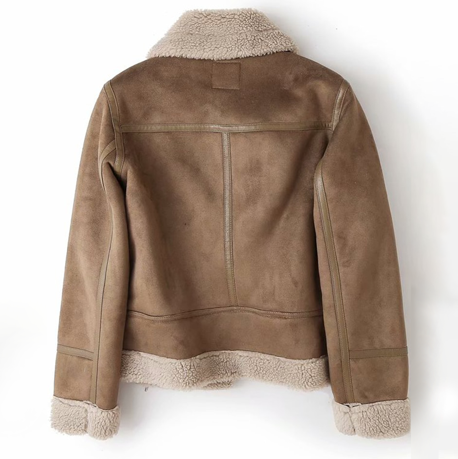 Elowen | Veste courte à col et manches longues pour femme