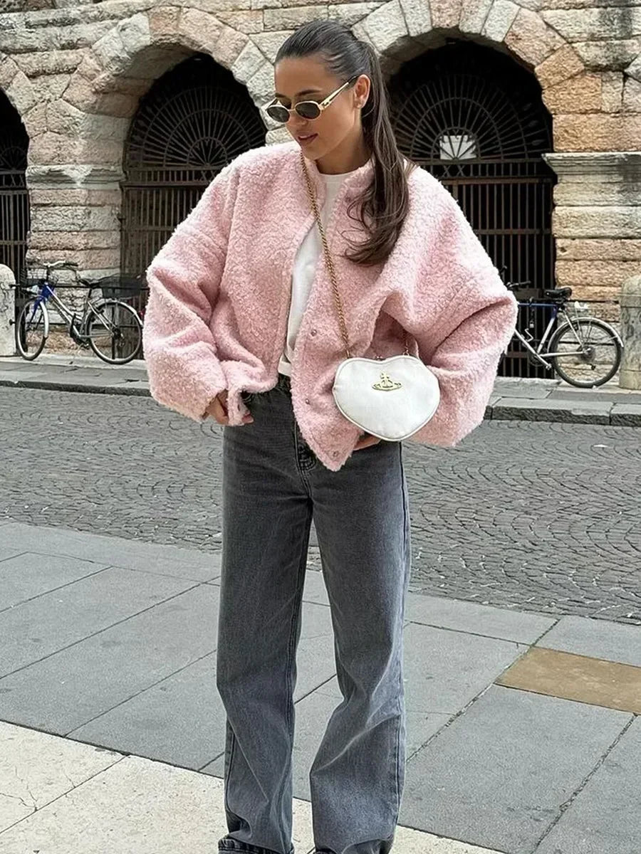 Zairielle | Veste courte à manches longues pour femme