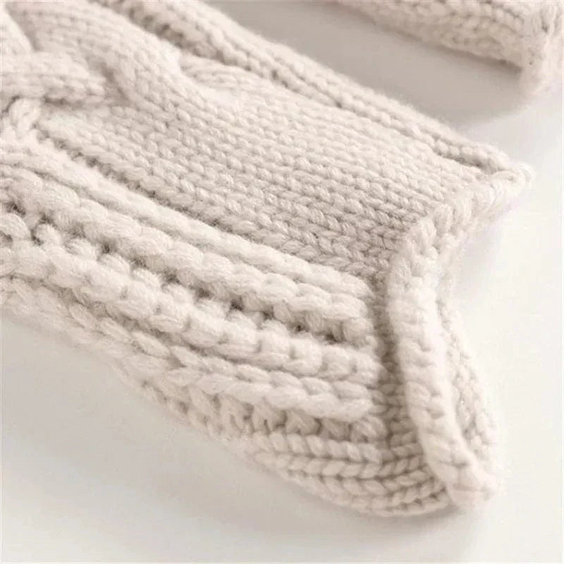Alix | Pull Enveloppant à Col Roulé