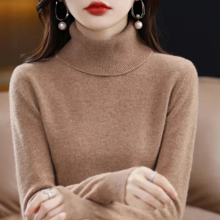 Alix | Pull Élégant col Roulé