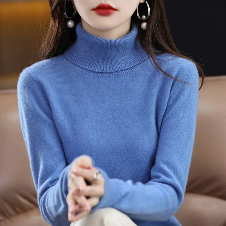 Alix | Pull Élégant col Roulé