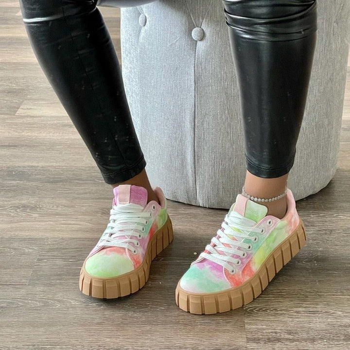 Valentina | Baskets à lacets épais pour femme