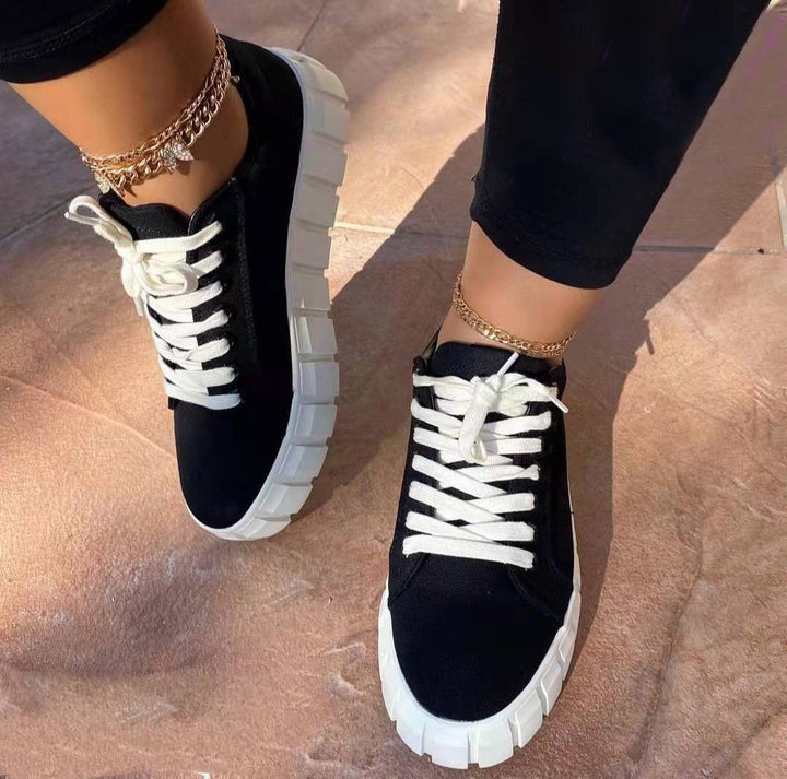 Valentina | Baskets à lacets épais pour femme