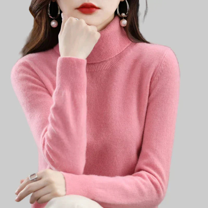 Alix | Pull Élégant col Roulé