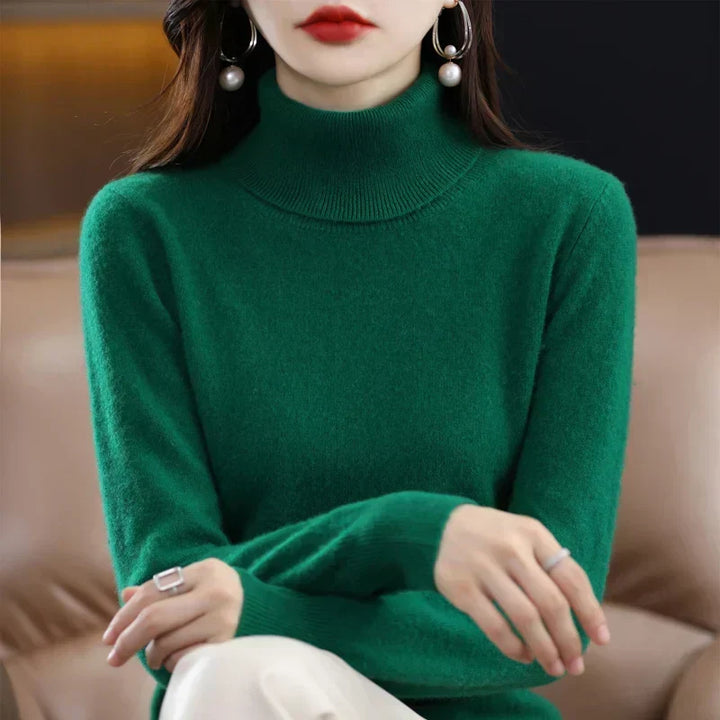 Alix | Pull Élégant col Roulé