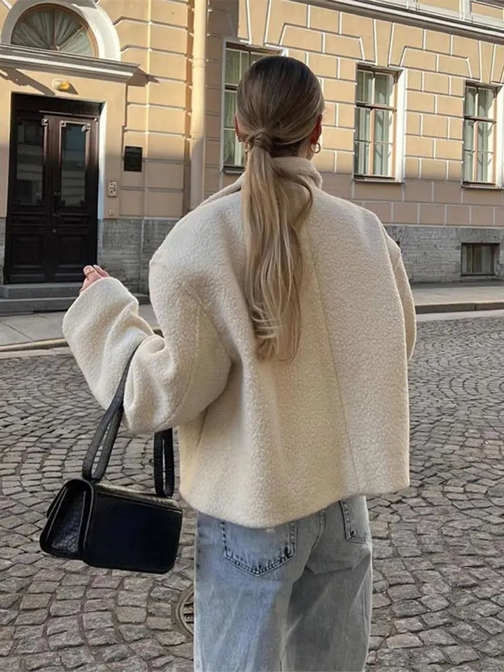 Nereida | Veste courte zippée et col à revers pour femme