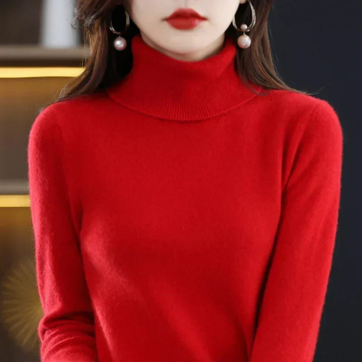 Alix | Pull Élégant col Roulé