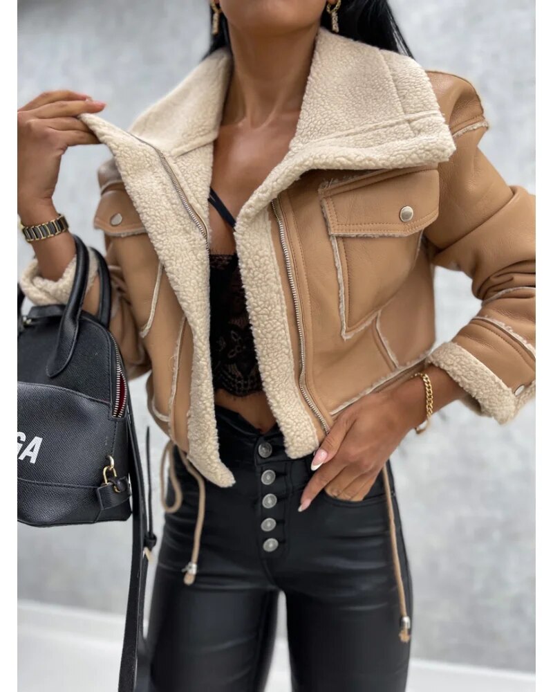 Odalys | Veste en cuir de luxe pour femme