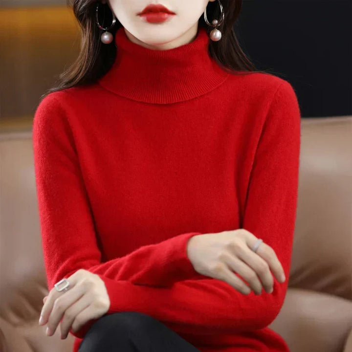 Alix | Pull Élégant col Roulé