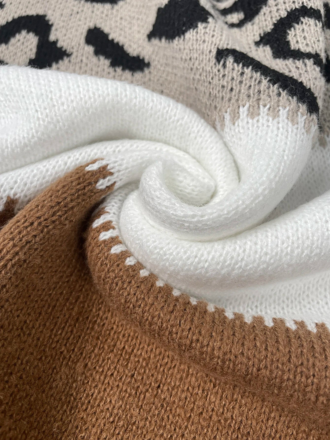 Élise | Pull à Motif Géométrique