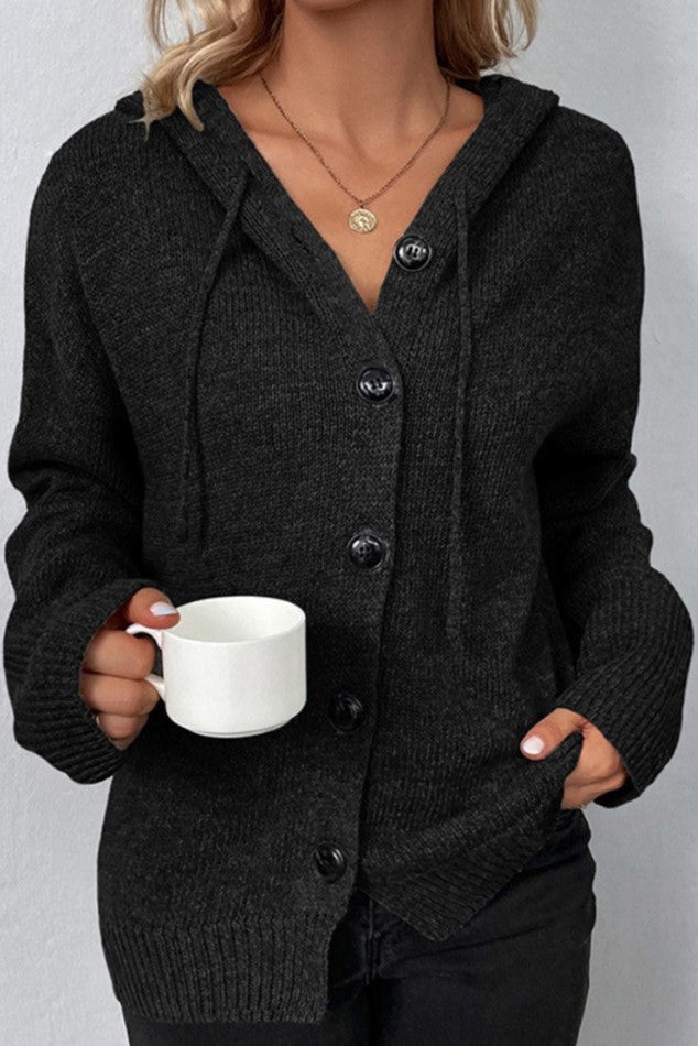 Camille | Cardigan en Tricot à la Ligne Douce