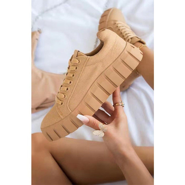 Valentina | Baskets à lacets épais pour femme