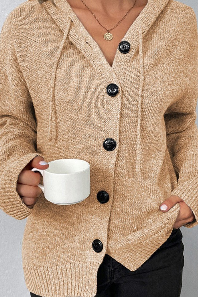 Camille | Cardigan en Tricot à la Ligne Douce