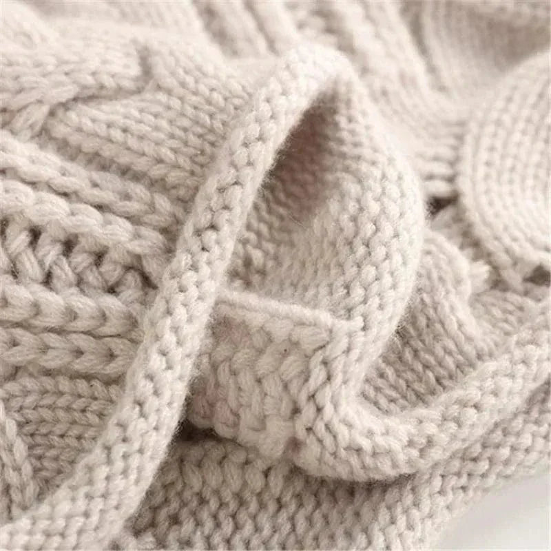 Alix | Pull Enveloppant à Col Roulé