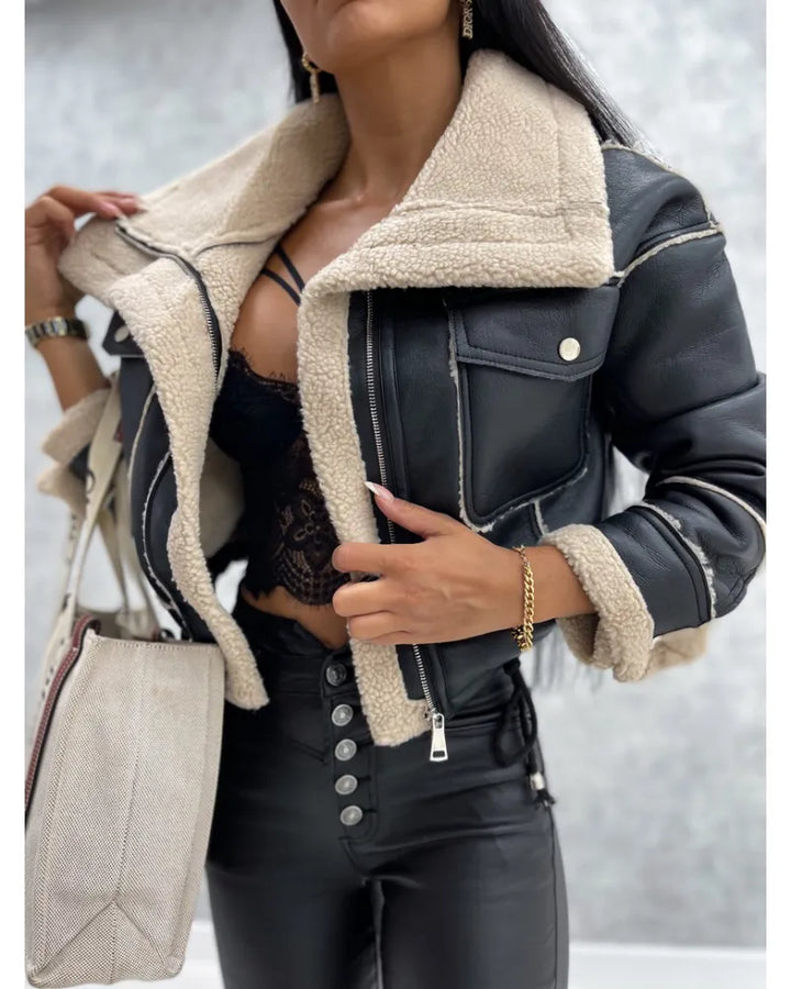 Odalys | Veste en cuir de luxe pour femme