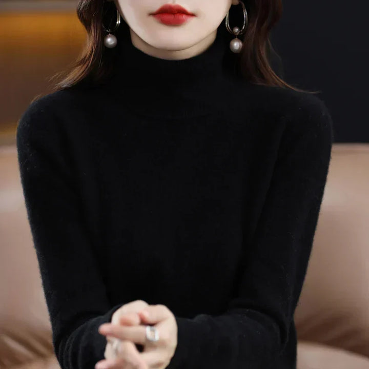 Alix | Pull Élégant col Roulé