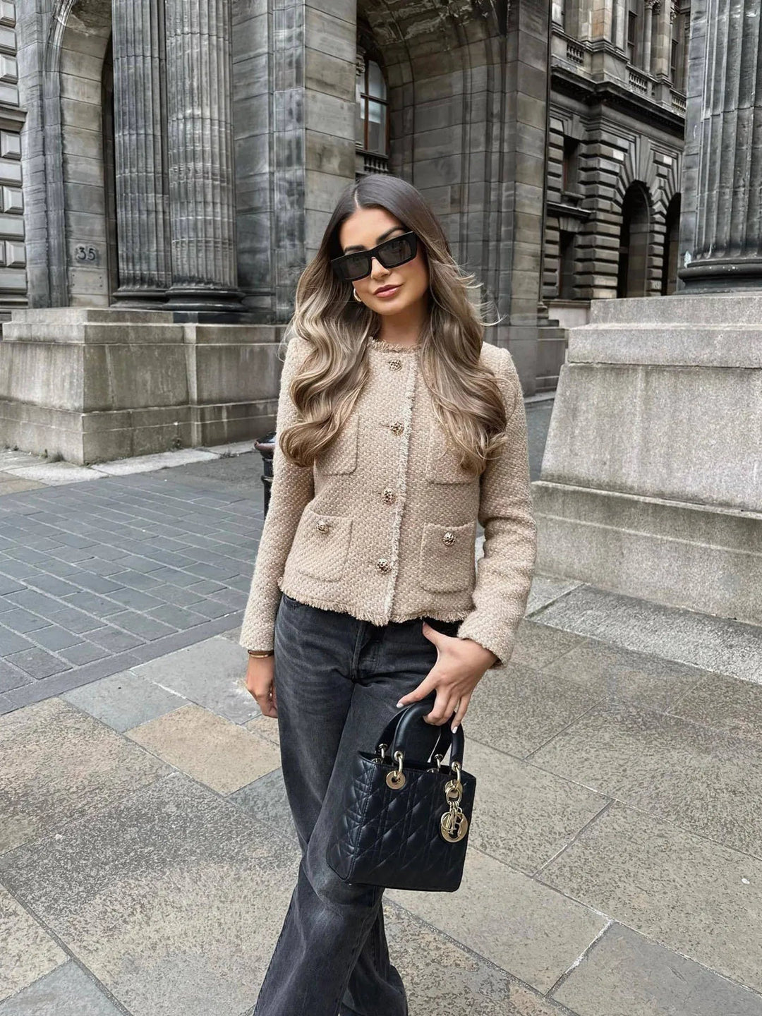 Ornella | Blazer court élégant à coupe classique pour femme