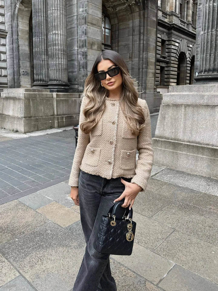 Ornella | Blazer court élégant à coupe classique pour femme