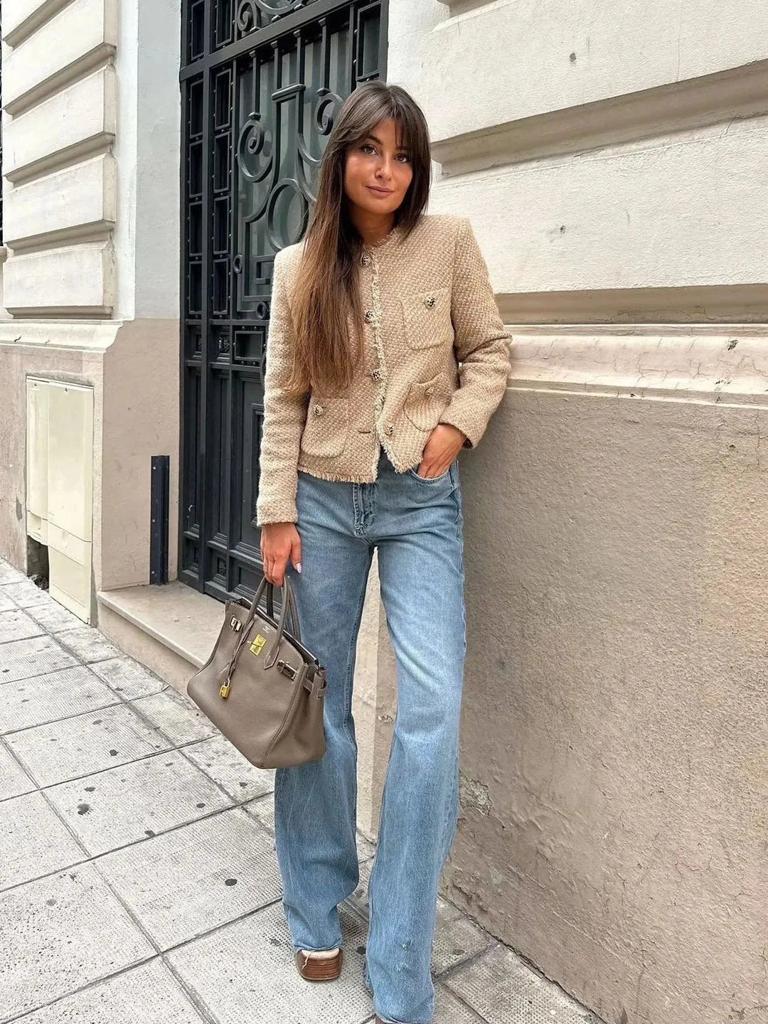 Ornella | Blazer court élégant à coupe classique pour femme