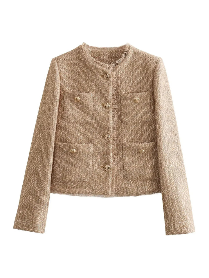 Ornella | Blazer court élégant à coupe classique pour femme