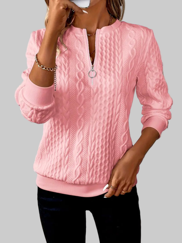 Chloé | Pull Torsadé à Zip
